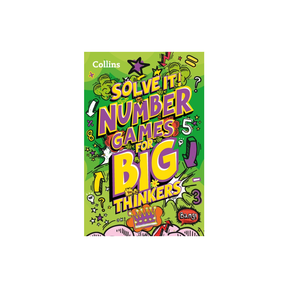 Produktbild för Number games for big thinkers (häftad, eng)
