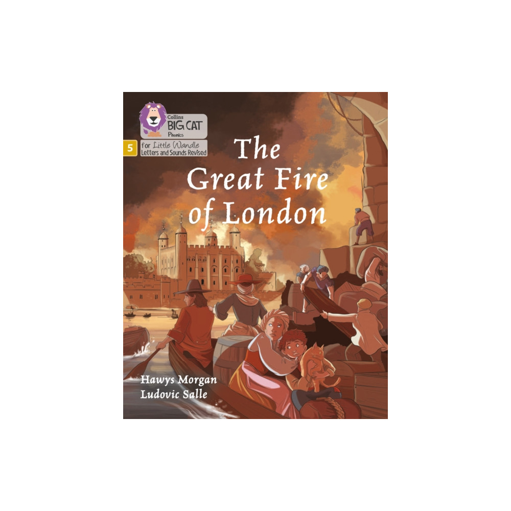 Produktbild för The Great Fire of London (häftad, eng)
