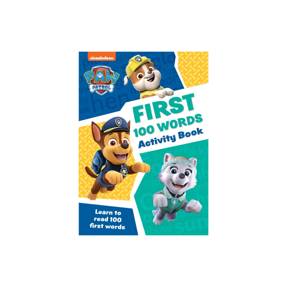 Produktbild för PAW Patrol First 100 Words Activity Book (häftad, eng)