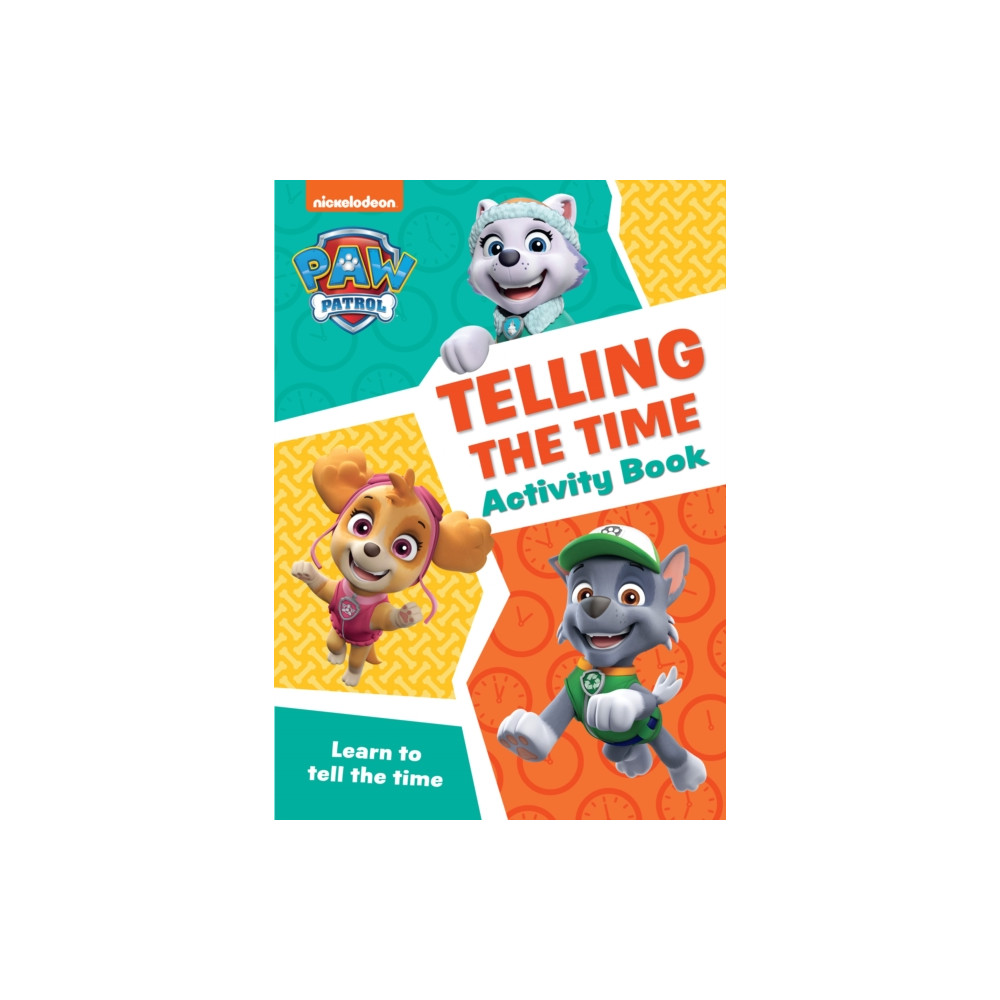 Produktbild för PAW Patrol Telling The Time Activity Book (häftad, eng)