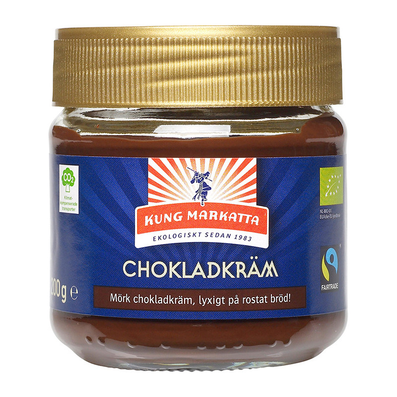 Produktbild för Mörk Chokladkräm 200g EKO