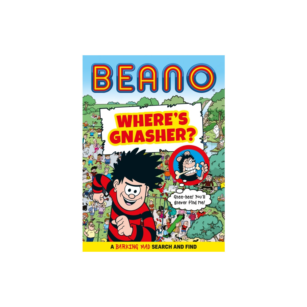 Produktbild för Beano Where’s Gnasher? (häftad, eng)