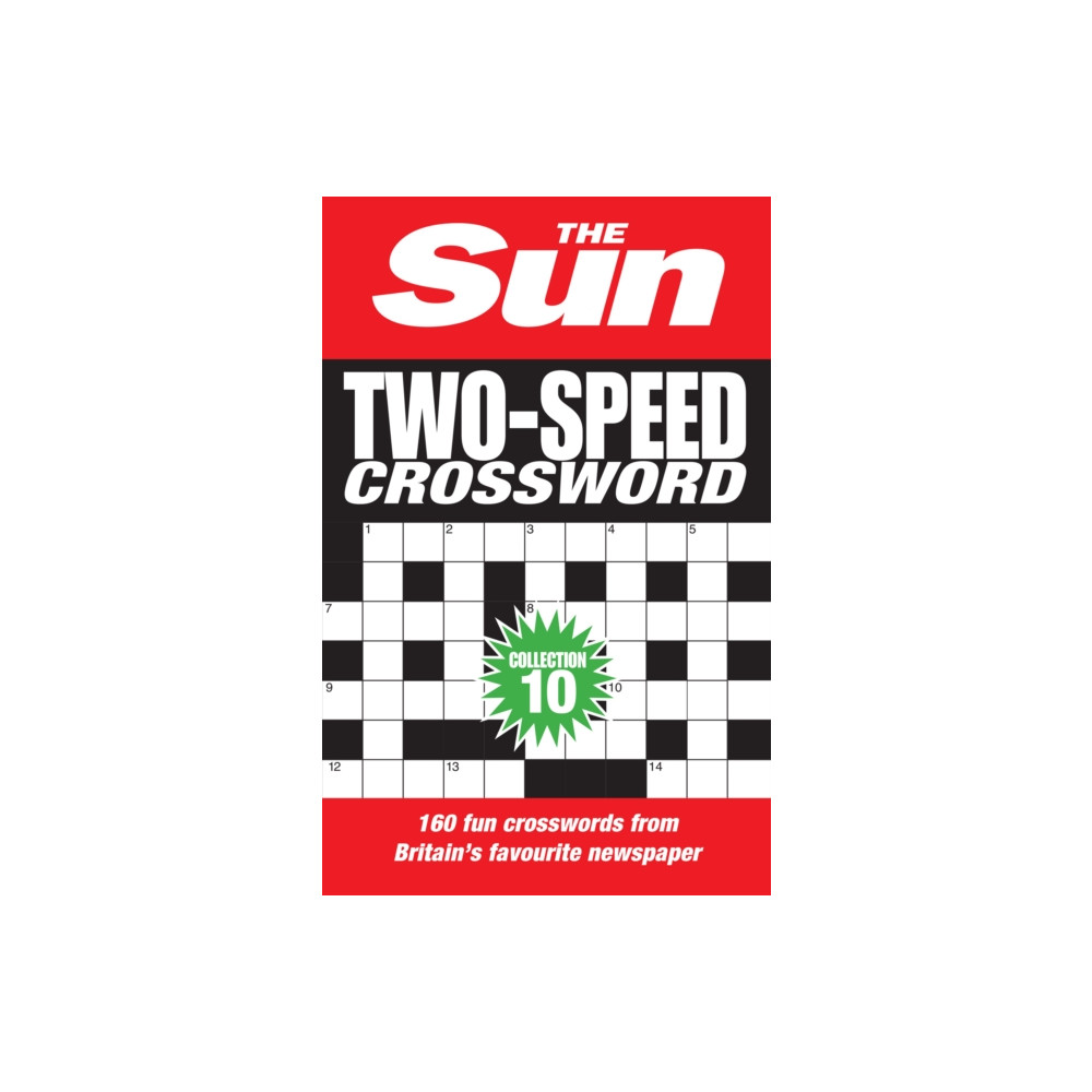 Produktbild för The Sun Two-Speed Crossword Collection 10 (häftad, eng)