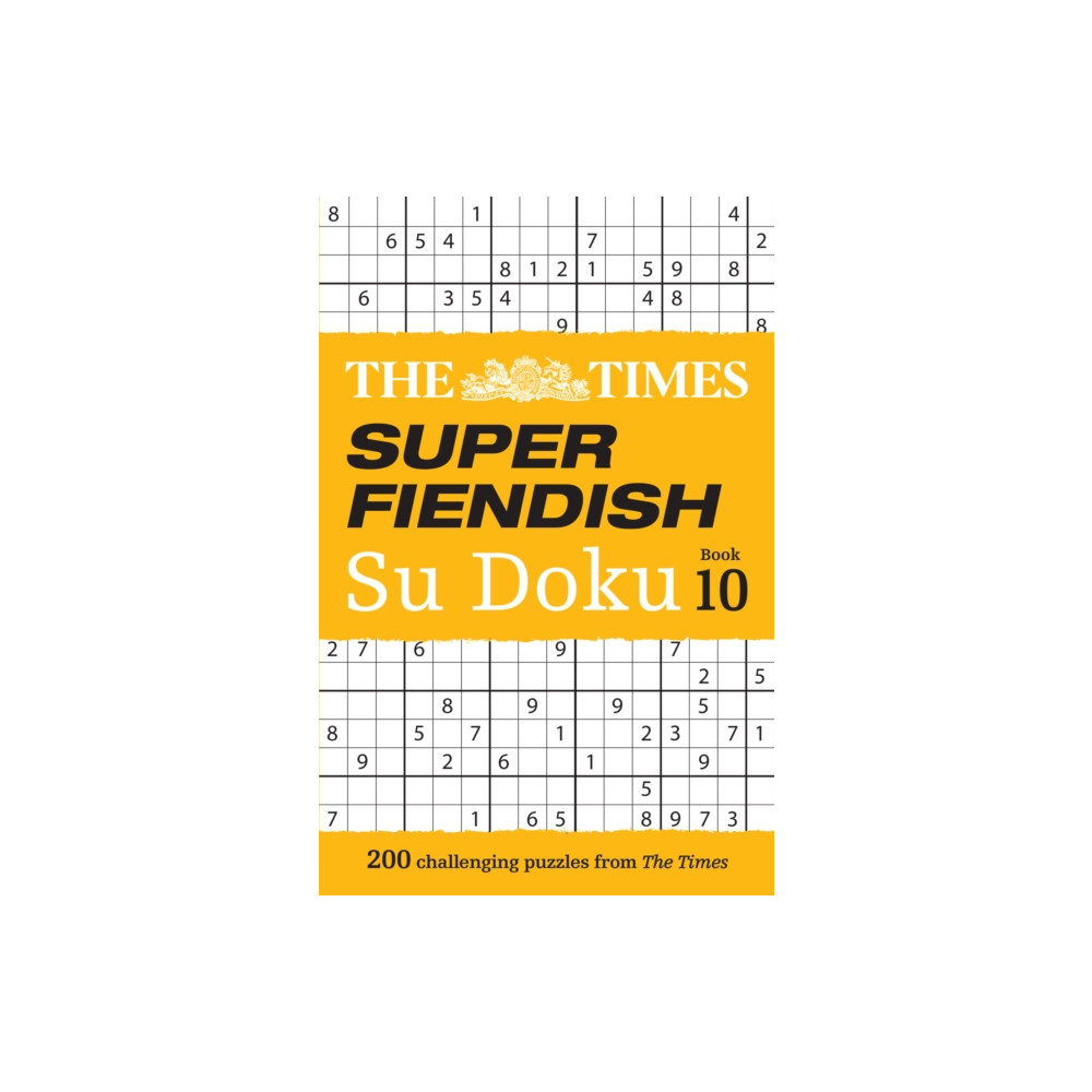 Produktbild för The Times Super Fiendish Su Doku Book 10 (häftad, eng)