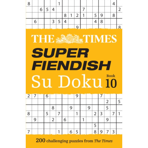 HarperCollins Publishers The Times Super Fiendish Su Doku Book 10 (häftad, eng)