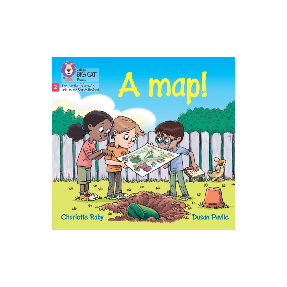 Produktbild för A map! (häftad, eng)
