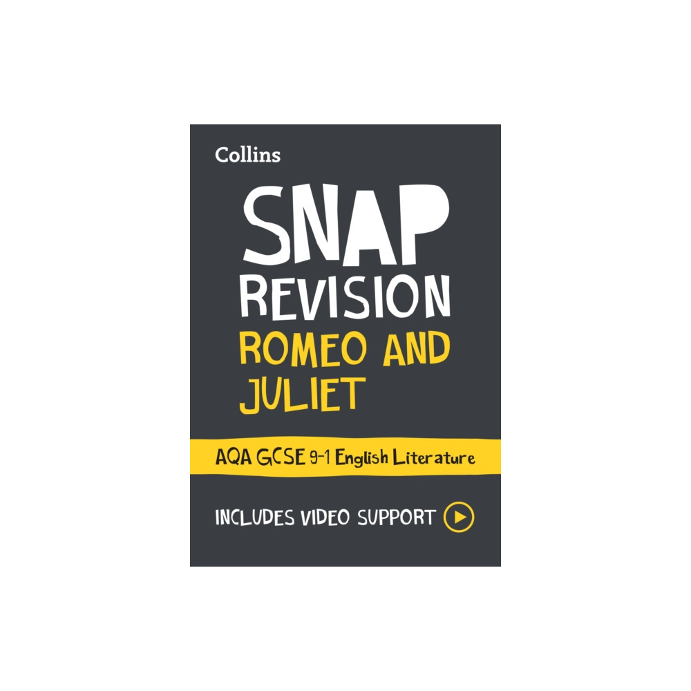 Produktbild för Romeo and Juliet: AQA GCSE 9-1 English Literature Text Guide (häftad, eng)