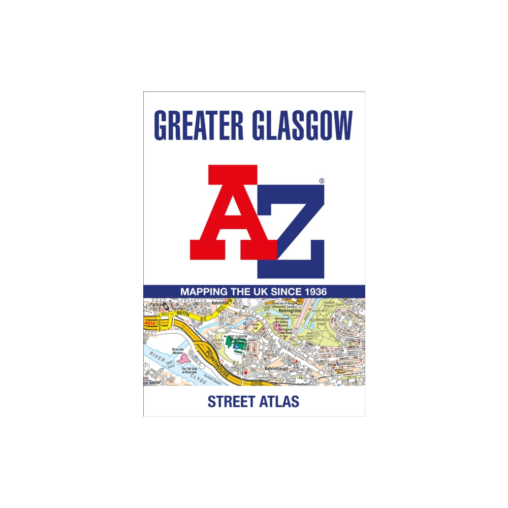 Produktbild för Greater Glasgow A-Z Street Atlas (häftad, eng)