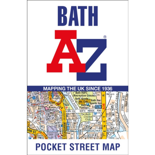 HarperCollins Publishers Bath A-Z Pocket Street Map