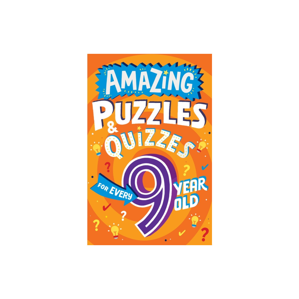 Produktbild för Amazing Puzzles and Quizzes for Every 9 Year Old (häftad, eng)