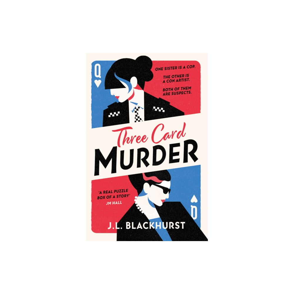 Produktbild för Three Card Murder (häftad, eng)