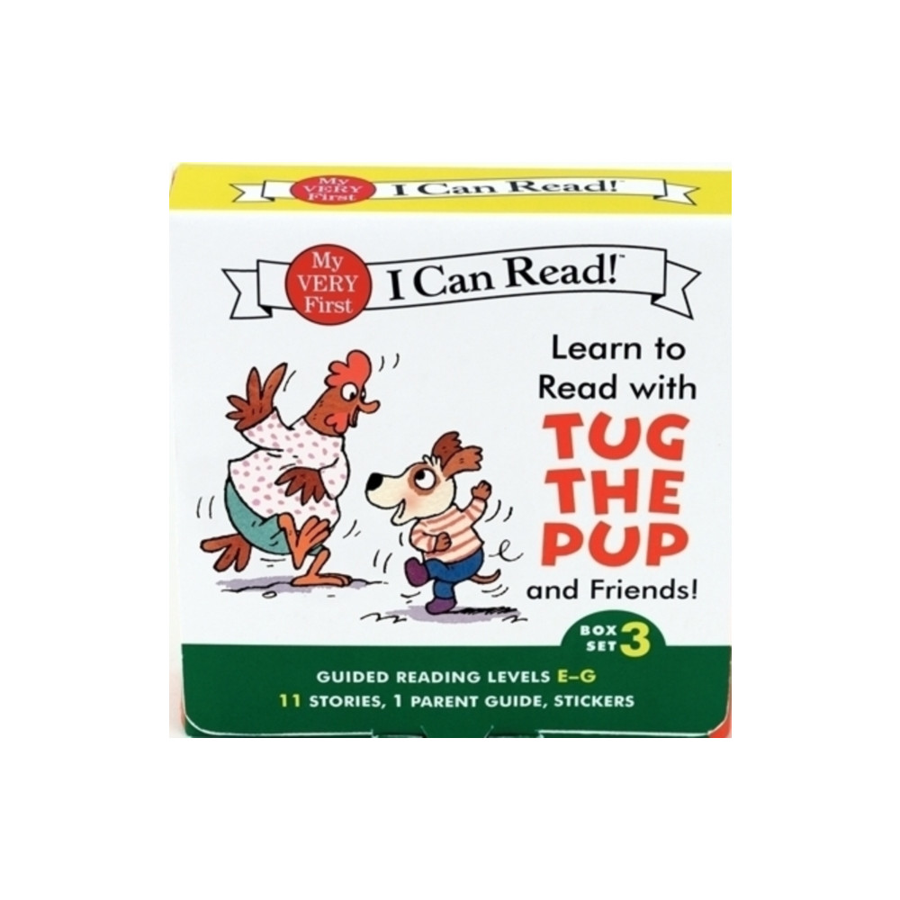 Produktbild för Learn to Read with Tug the Pup and Friends! Box Set 3 (häftad, eng)