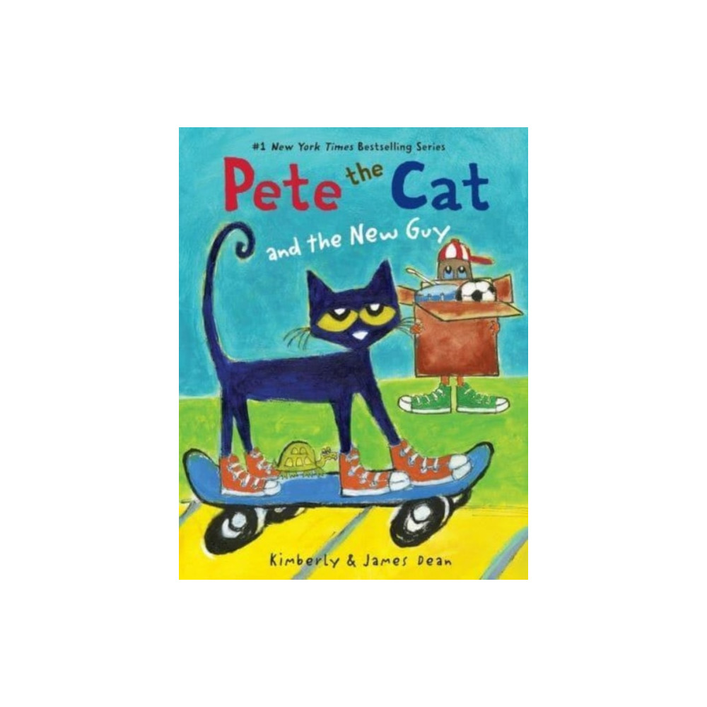 Produktbild för Pete the Cat and the New Guy (häftad, eng)
