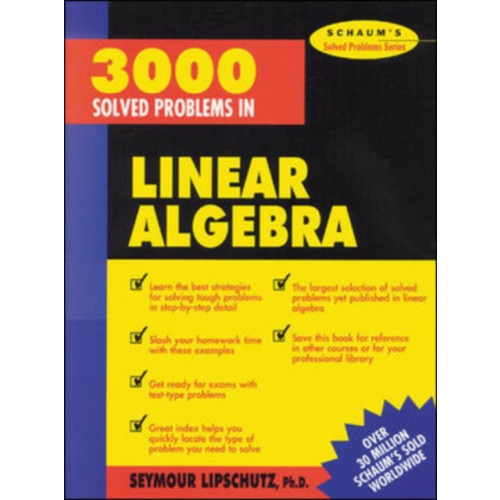 McGraw-Hill Education - Europe 3,000 Solved Problems in Linear Algebra (häftad, eng)