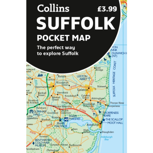 Suffolk Pocket Map, HarperCollins Publishers English Book