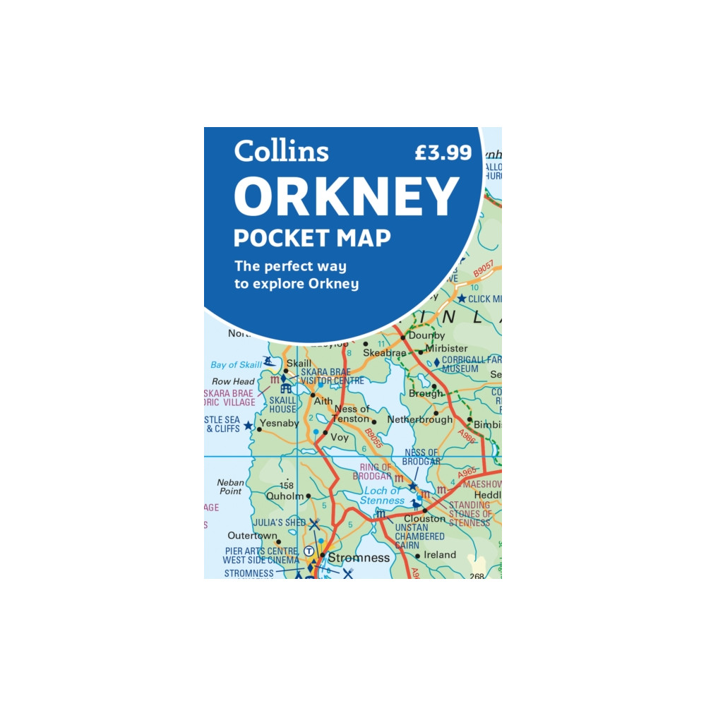 Produktbild för Orkney Pocket Map