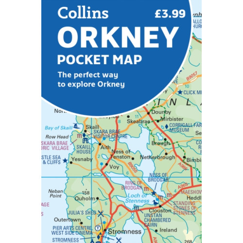 HarperCollins Publishers Orkney Pocket Map