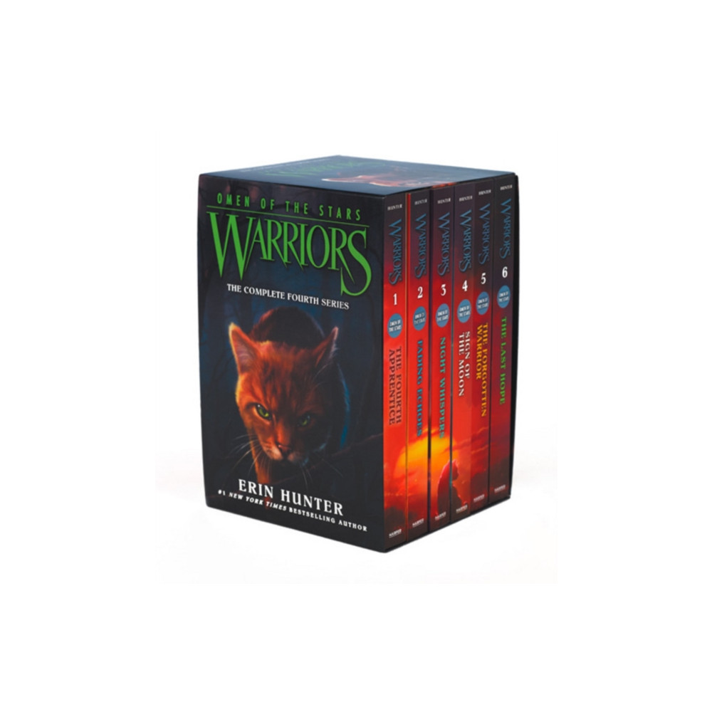 Produktbild för Warriors: Omen of the Stars Box Set: Volumes 1 to 6 (häftad, eng)