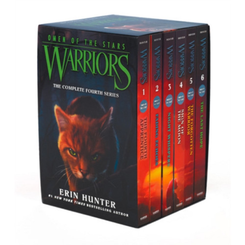 Harpercollins publishers inc Warriors: Omen of the Stars Box Set: Volumes 1 to 6 (häftad, eng)
