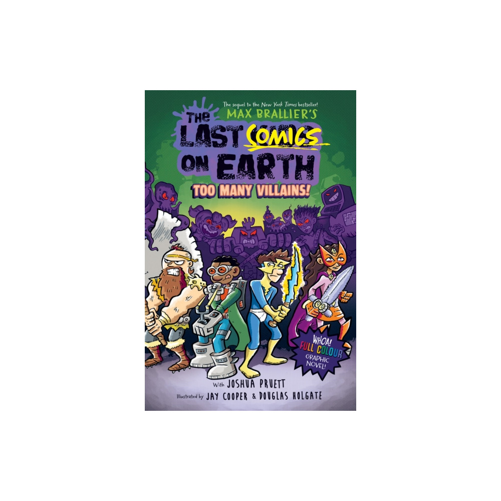 Produktbild för The Last Comics on Earth: Too Many Villains! (häftad, eng)