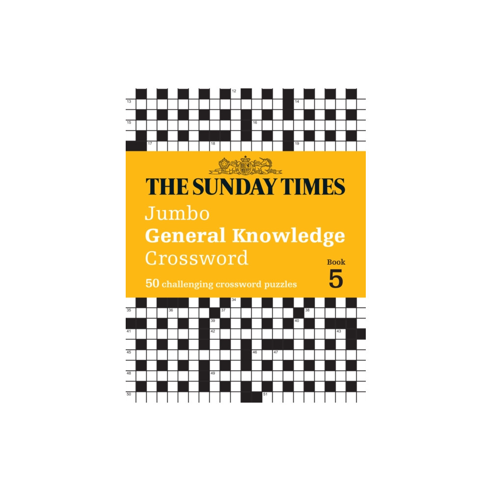 Produktbild för The Sunday Times Jumbo General Knowledge Crossword Book 5 (häftad, eng)