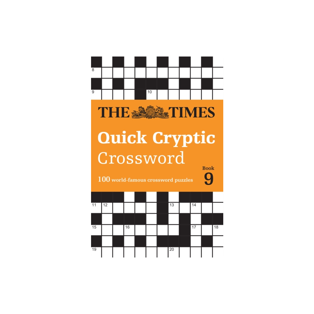 Produktbild för The Times Quick Cryptic Crossword Book 9 (häftad, eng)
