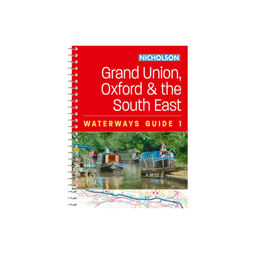 Produktbild för Grand Union, Oxford and the South East (1) (bok, spiral, eng)