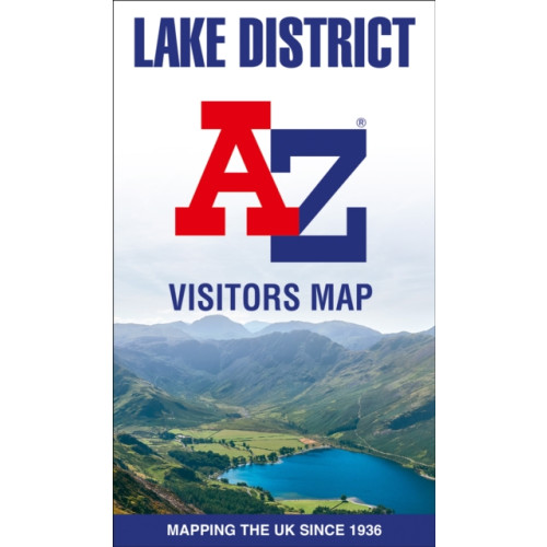 HarperCollins Publishers Lake District A-Z Visitors Map