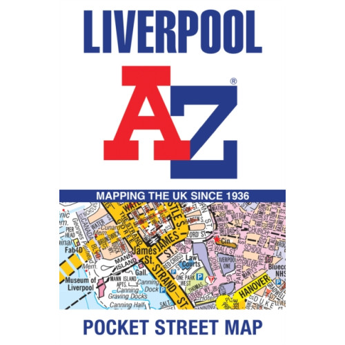 HarperCollins Publishers Liverpool A-Z Pocket Street Map