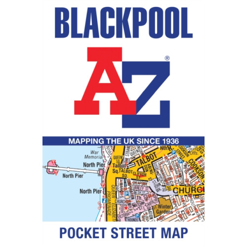 HarperCollins Publishers Blackpool A-Z Pocket Street Map