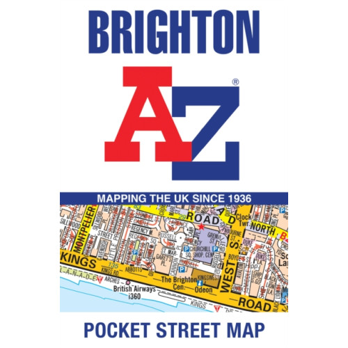 HarperCollins Publishers Brighton A-Z Pocket Street Map