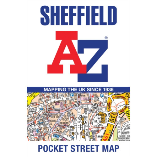 HarperCollins Publishers Sheffield A-Z Pocket Street Map