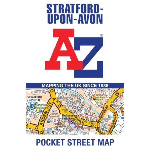 HarperCollins Publishers Stratford-Upon-Avon A-Z Pocket Street Map