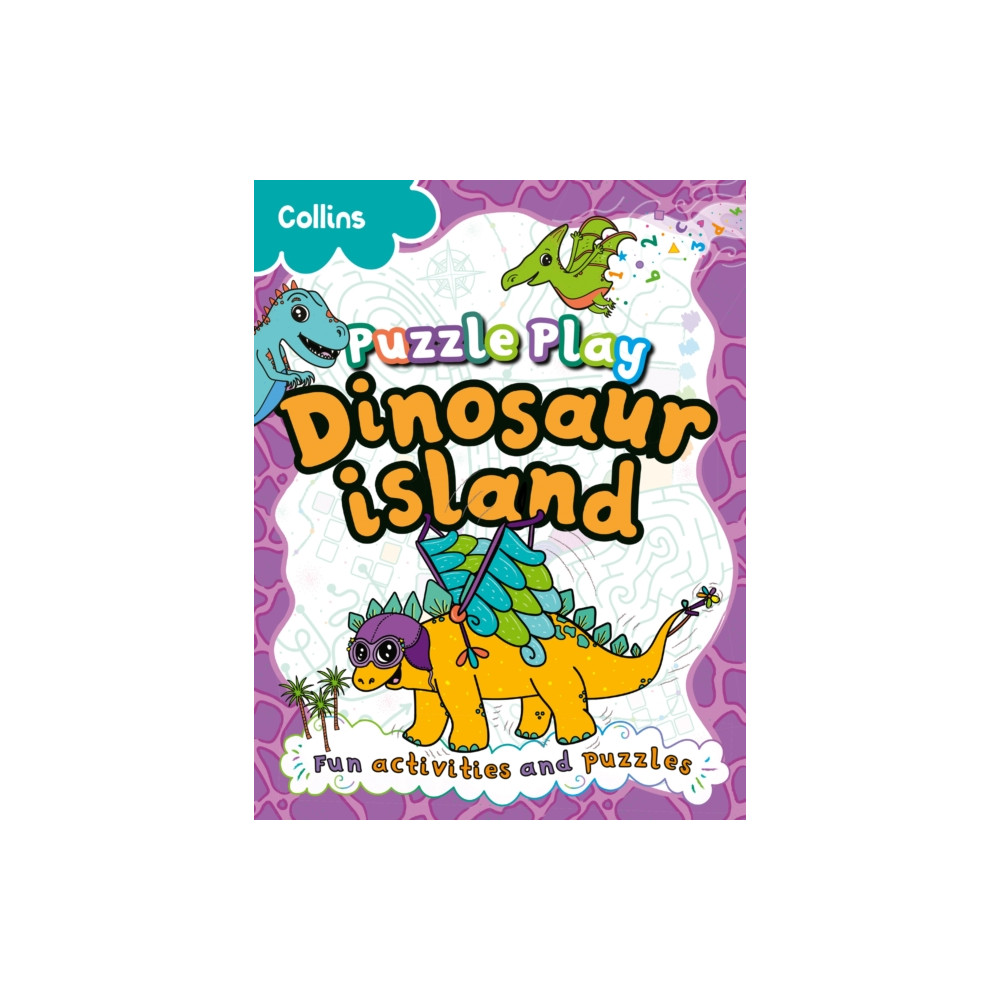 Produktbild för Puzzle Play Dinosaur Island (häftad, eng)