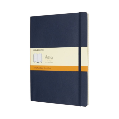 Moleskine Moleskine Sapphire Blue Extra Large Ruled Notebook Soft (häftad, eng)