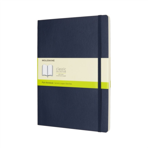 Moleskine Moleskine Sapphire Blue Extra Large Plain Notebook Soft (häftad, eng)