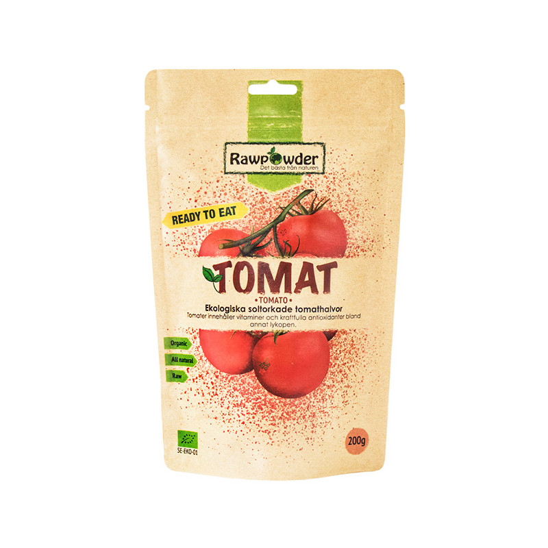 Produktbild för Soltorkade Tomater (Ready To Eat) 200g EKO