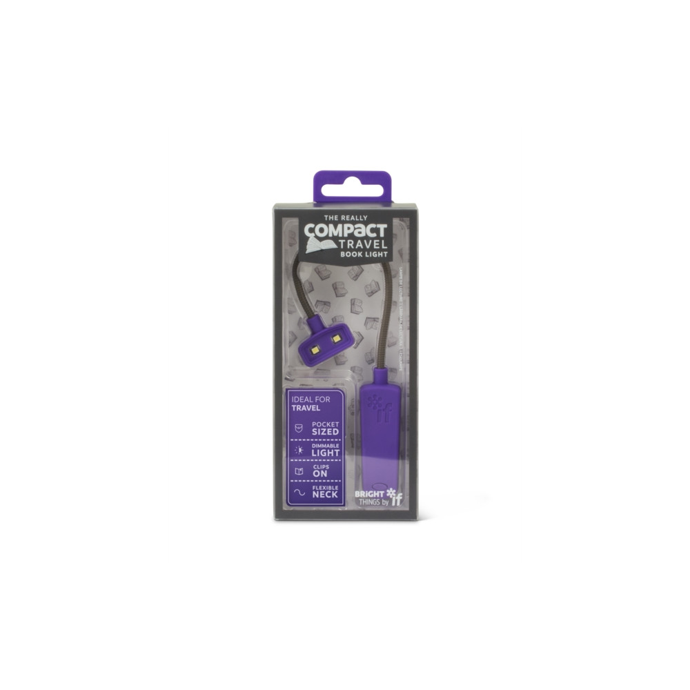 Produktbild för The Really Compact Travel Book Light - Purple