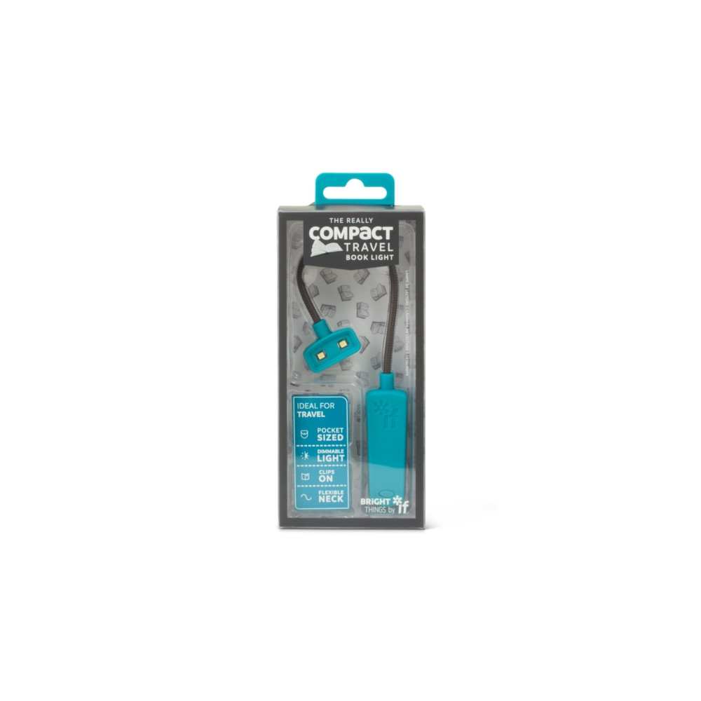 Produktbild för The Really Compact Travel Book Light - Turquoise