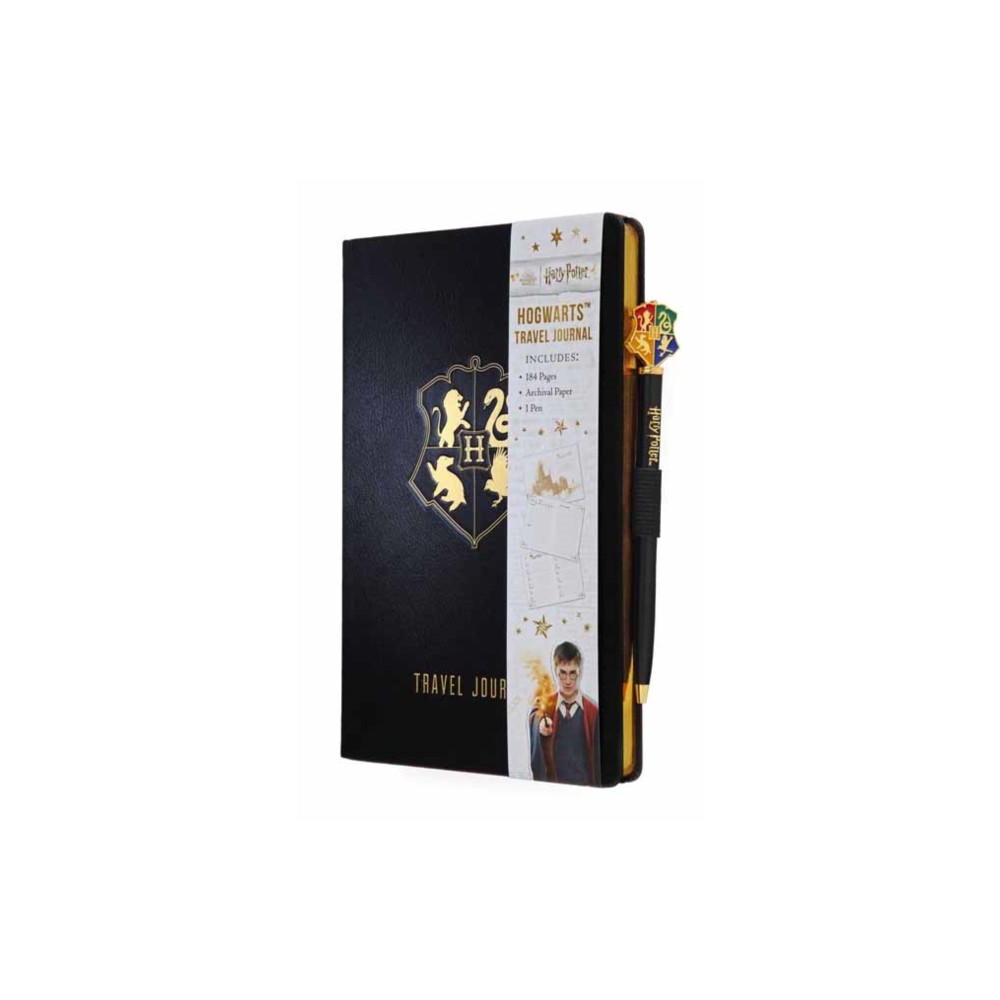 Produktbild för Harry Potter: Hogwarts Travel Journal with Pen (häftad, eng)