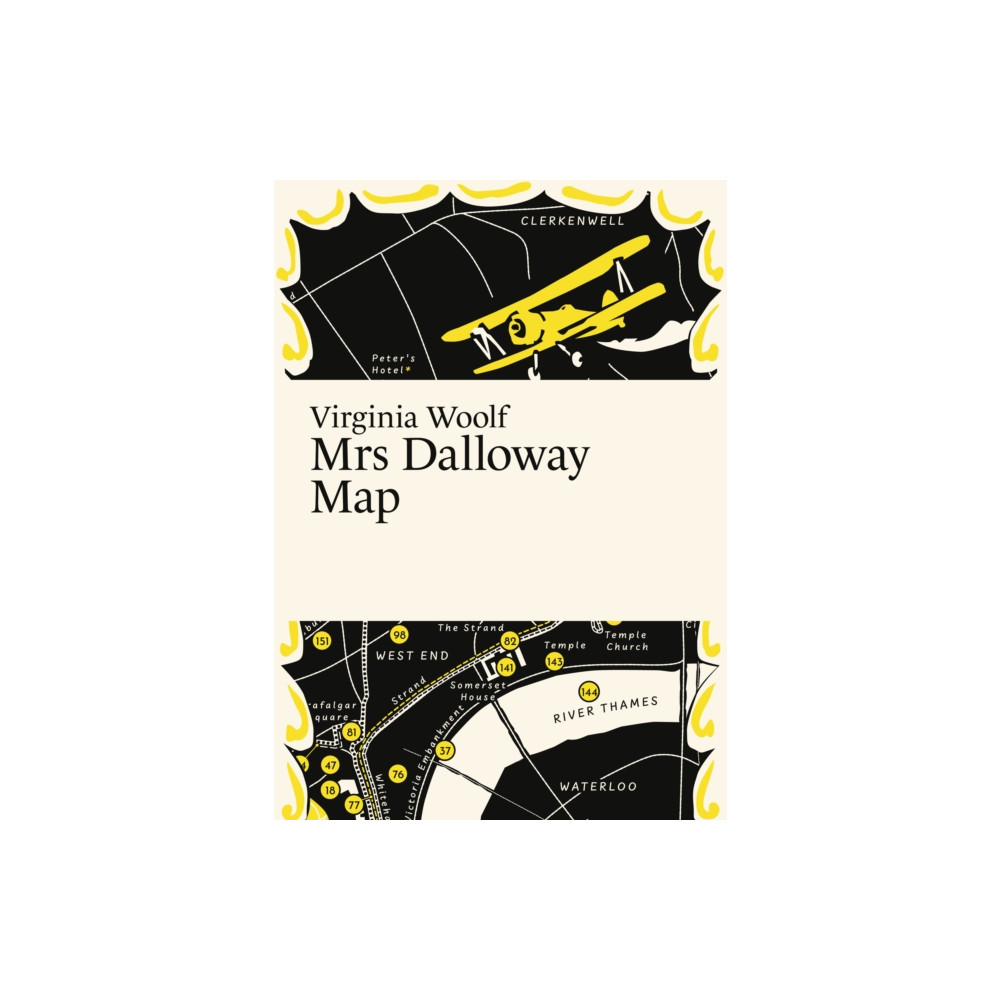 Produktbild för Virginia Woolf, Mrs Dalloway Map