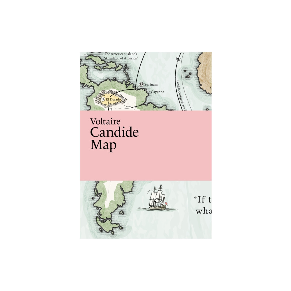 Produktbild för Voltaire, Candide Map