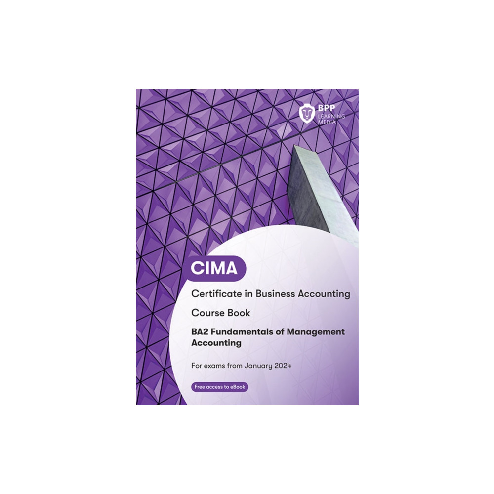 Produktbild för CIMA BA2 Fundamentals of Management Accounting (häftad, eng)