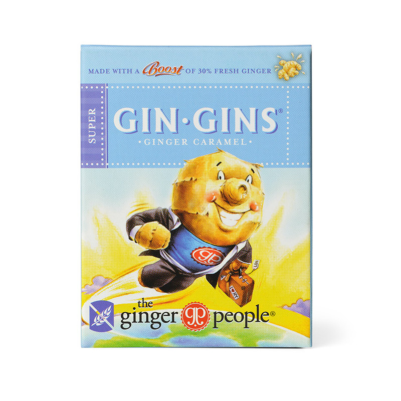 Produktbild för Ginger People Super (boost) Ginger Candy 31g