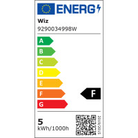 Produktbild för WiFi Smart LED E27 P45 40W 470lm Färg