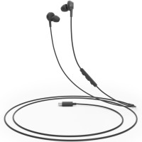 Produktbild för TAE5008BK In-ear-hörlurar med mikrofon och fjärrkontroll. USB-C-kontakt. Svarta.