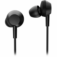 Produktbild för TAE5008BK In-ear-hörlurar med mikrofon och fjärrkontroll. USB-C-kontakt. Svarta.