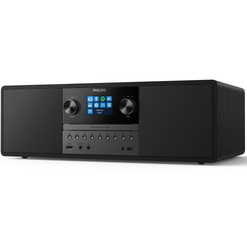 Philips TAM6805 Allt i ett Mikromusiksystem. Web-radio, CD, Spotify Connect, USB. 50W