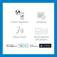 Produktbild för WiFi Smart LED E27 G95 75W 1055lm Varm-kallvit