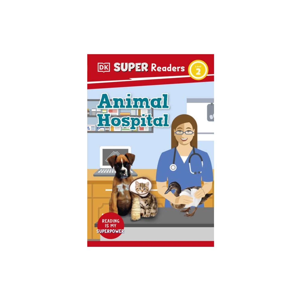 Produktbild för DK Super Readers Level 2 Animal Hospital (häftad, eng)